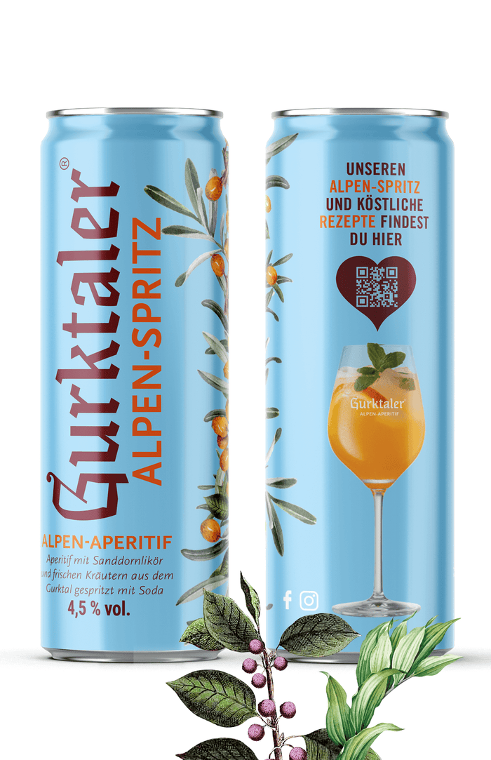 GURKTALER Alpen-Spritz Dosen 4,5% vol. 24er Tray